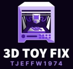 3D Toy Fix Printed Parts From TJeffW1974