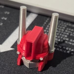 3D Printed Custom Upgraded Diaclone Powered Convoy Head With Mask