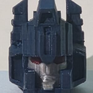 3D Printed Replacement Head For Transformers G1 Dinoking With Red Eyes