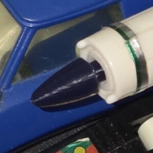 Transformers Diaclone Tracks 3D Printed Replacement Missile Set of x2 Dark Blue