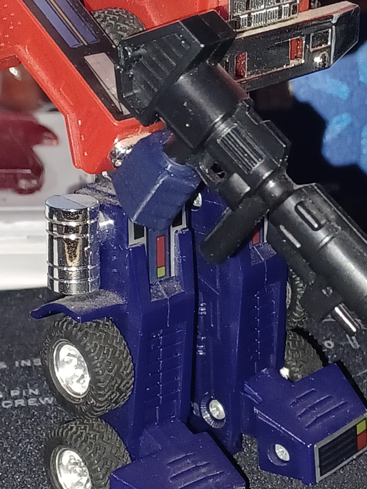Transformers G1 Optimus Prime 3D Printed Replacement Fist Set Original Style