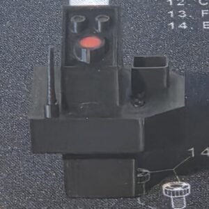 3D Printed Transformers G1 Whirl Null-Ray Module Black & Red PLA +