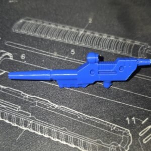 Transformers G1 Scourge 3D Printed Replacement Gun With Blue PLA