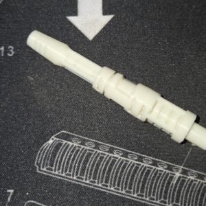 Transformers G1 Metropex 3D Printed Replacement Antenna New Bone White PLA