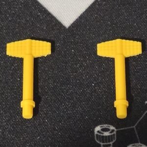 Transformers G1 Grandus Dag Base 3D Printed Replacement Head Antennas Yellow PLA