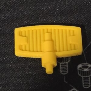 Transformers G1 Grandus Dag Base 3D Printed Replacement Flat Satellite Yellow