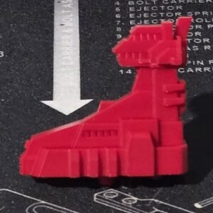 Transformers G1 Grandus Dag Base 3D Printed Replacement Control Tower Red PLA