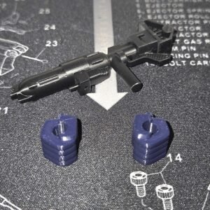3D Printed Transformers G1 Optimus Prime Bloated Gun & Fist Set Left & Right
