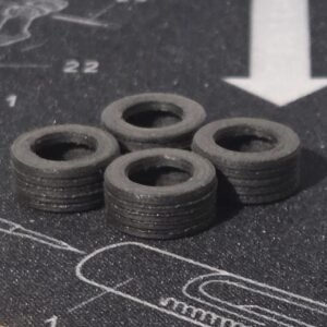 3D Printed Transformers G1 Ratchet & Ironhide Rubber Tires TPE Set Of All x4
