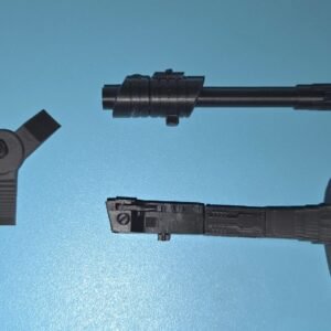 3D Printed Worlds Smallest Custom Stock And Silencer Barrel For WST Megatron