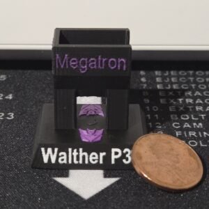 3D Printed Worlds Smallest Customized Stand For WST Megatron