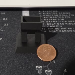 3D Printed Worlds Smallest Basic Black Stand For WST Megatron