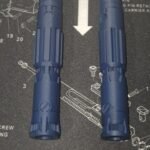 3D Printed Transformers G1 Grand Or Brave Maximus Replacement Hip Cannons Set x2