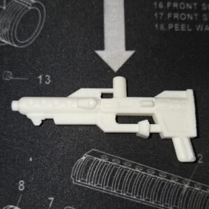 Transformers G1 Ultra Magnus 3D Printed Replacement Gun With 2 Post