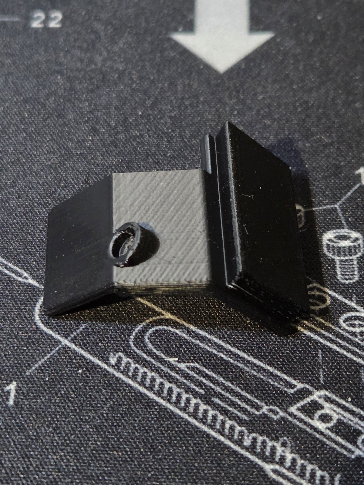 3D Printed Transformers G1 Megatron Replacement Arm Mount For Cannon Scope ASA - Image 2