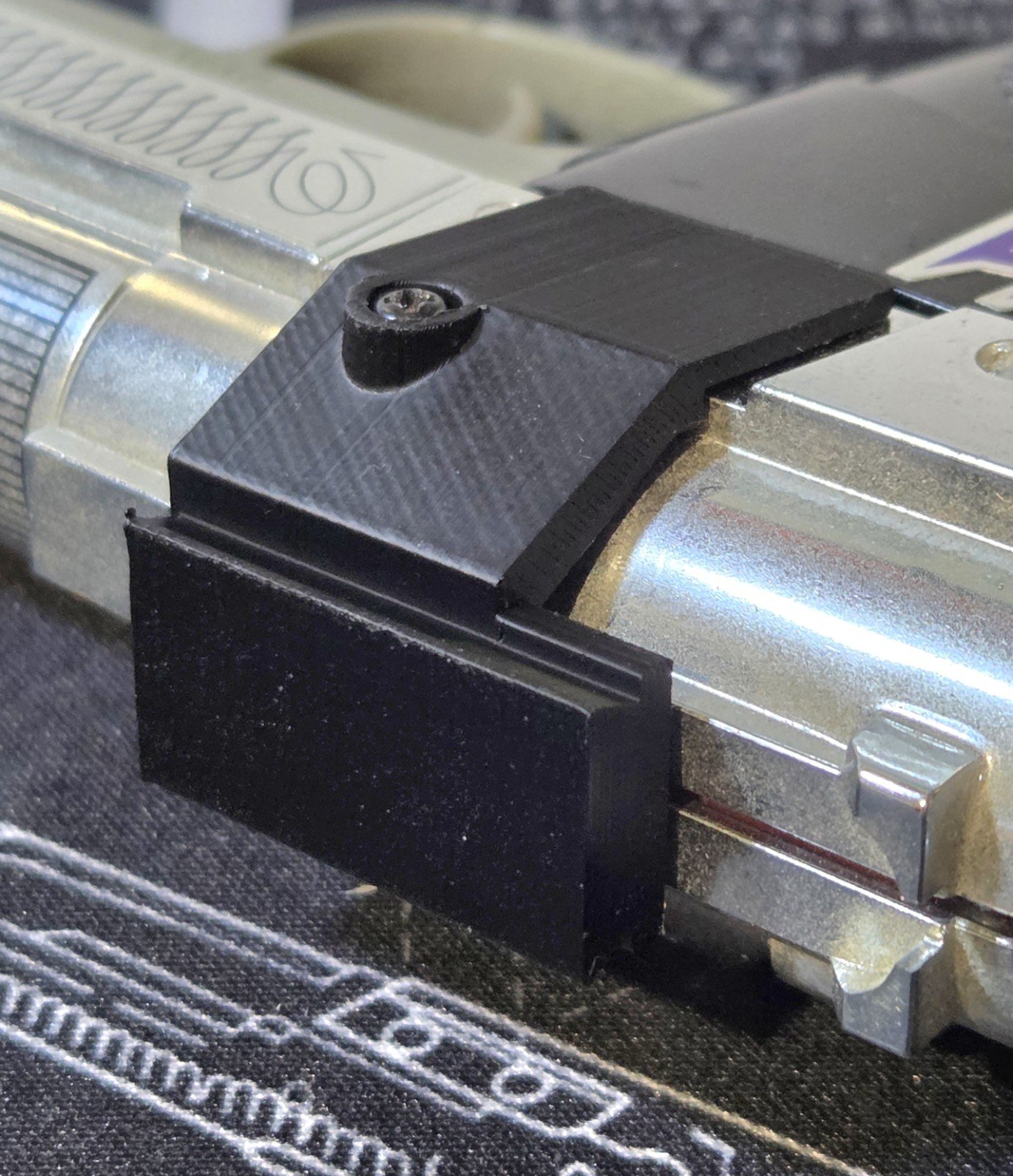 3D Printed Transformers G1 Megatron Replacement Arm Mount For Cannon Scope ASA - Image 7