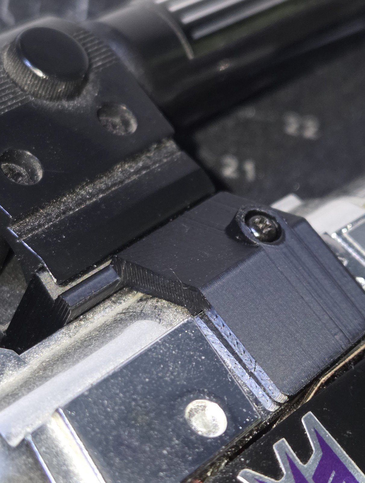 3D Printed Transformers G1 Megatron Replacement Arm Mount For Cannon Scope ASA - Image 10