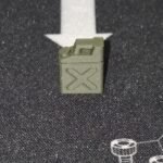 (💥 3D PRINTED 💥) Replacement Gas Can For Transformers G1 Hound Jeep Army Green