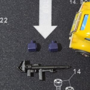3D Printed Hot Wheels Optimus Prime Gun & Fist Set WILL NOT FIT G1 OPTIMUS