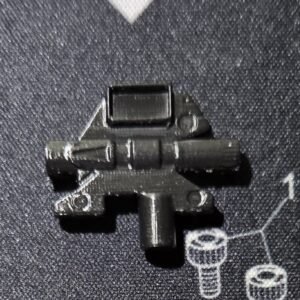 Transformers G1 Optimus Prime 3D Printed Replacement Small Gas Pump Black PLA