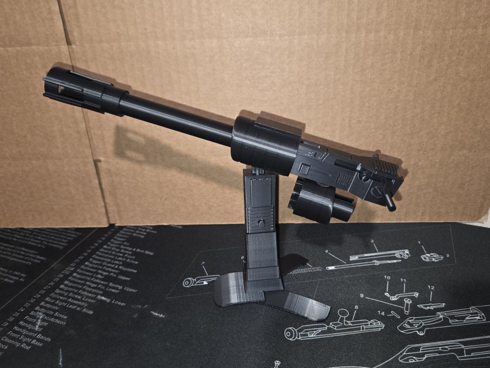 3D Printed Custom Stock & Barrel Extention Kit For Transformers G1 Megatron - Image 7
