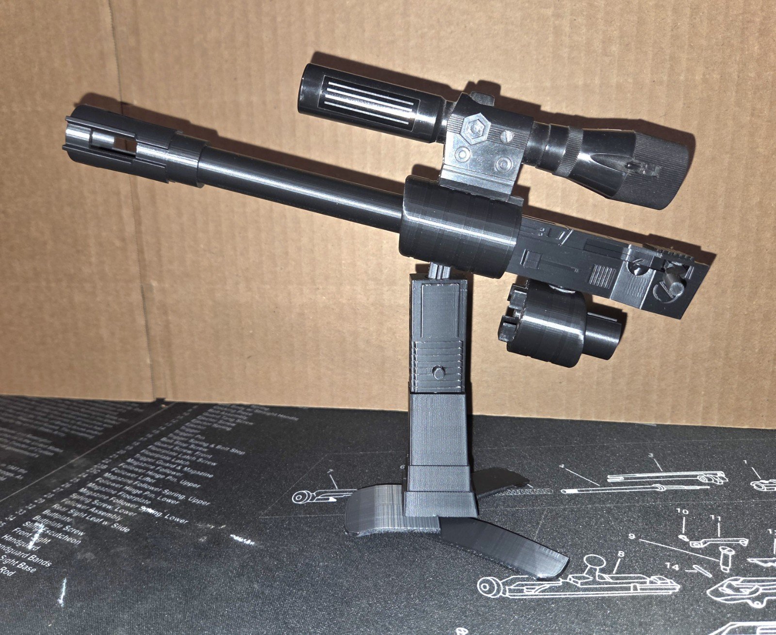3D Printed Custom Stock & Barrel Extention Kit For Transformers G1 Megatron - Image 11