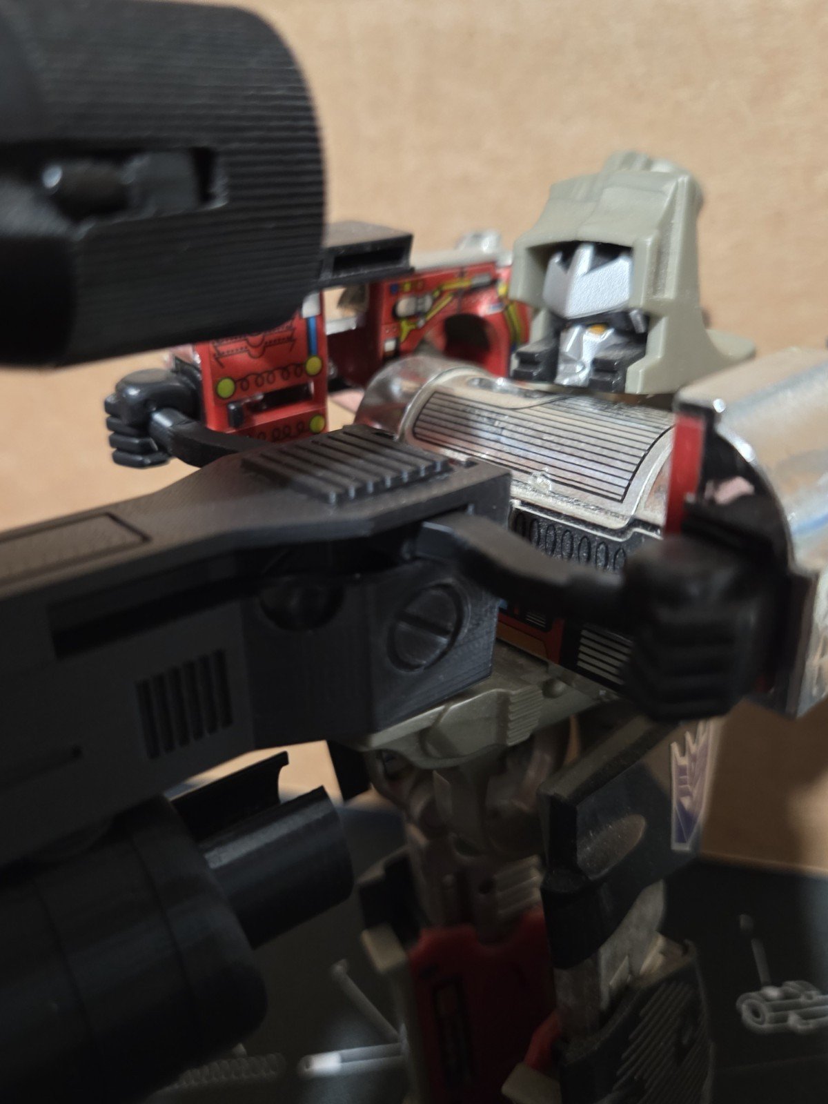 3D Printed Custom Stock & Barrel Extention Kit For Transformers G1 Megatron - Image 14