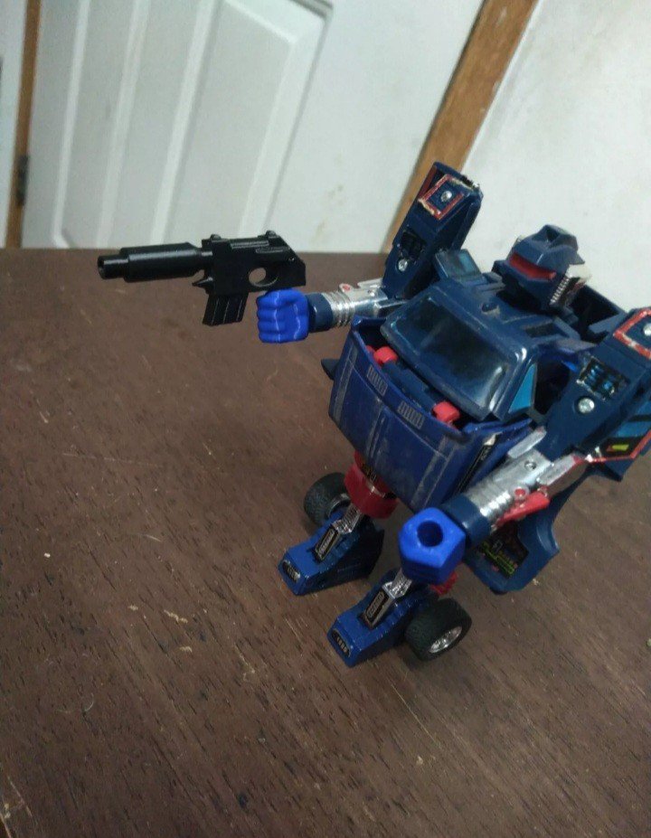 Transformers G1 Blue Hoist 3D PRINTED Upgrades L&R Fist with Gun - 3D PARTS ONLY