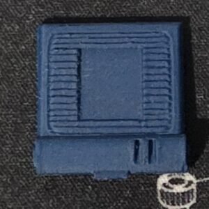 Transformers G1 3D Printed Replacement Grand Maximus Cerebros Chest Plate Blue