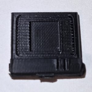 Transformers G1 3D Printed Replacement Brave Maximus Cerebros Chest Plate Black