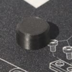 3D PRINTED Replacement Spare Tire For Transformers G1 Hound Jeep Black PLA