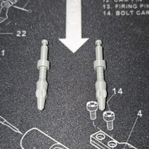3D Printed Gray Missile Set For Transformers G1 Optimus Prime Bloated Style