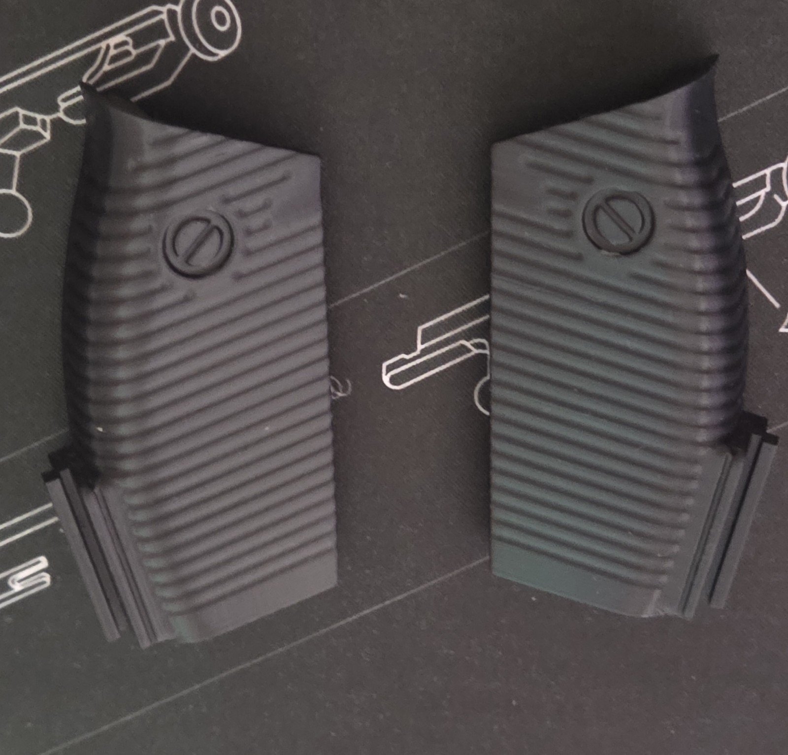 3D Print Transformers MP05 Megatron Stock, Barrel, & Leg Cover Upgrade Kit - Image 3