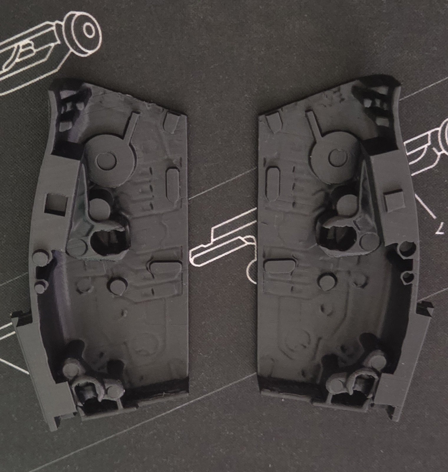 3D Print Transformers MP05 Megatron Stock, Barrel, & Leg Cover Upgrade Kit - Image 4