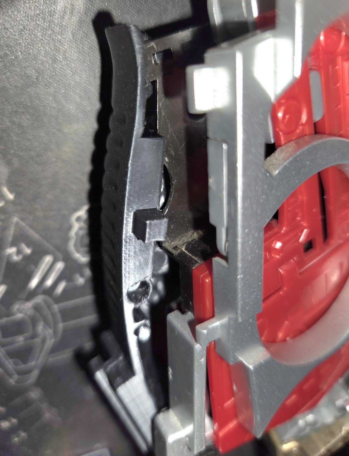 3D Print Transformers MP05 Megatron Stock, Barrel, & Leg Cover Upgrade Kit - Image 11