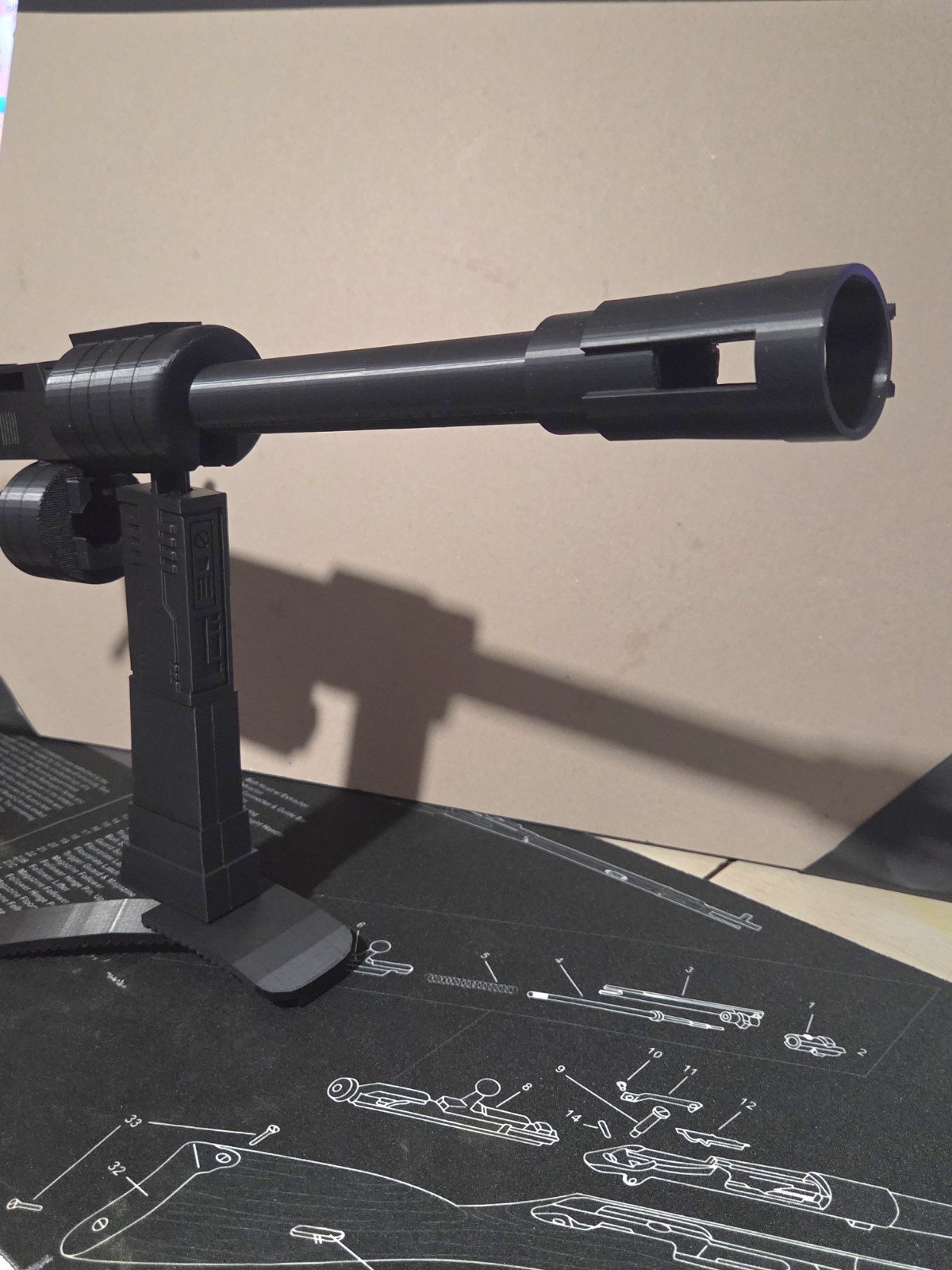 3D Print Transformers MP05 Megatron Stock, Barrel, & Leg Cover Upgrade Kit - Image 17