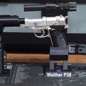 3D Print MP05 Megatron Complete Upgrade Kit Stock Barrel Stand Monopod Leg Cover