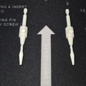 Transformers Seeker Reissue 3D Printed Replacement Null-Ray Set Of x2 White PLA