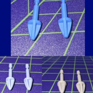 3D Printed Transformers Retro Skywarp, Thundercracker, & Starscream Missile Sets