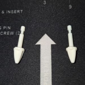 Transformers Seeker Reissue Upgraded 3D Printed Replacement Small Missiles White