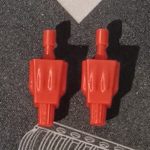 Transformers G1 Red Diaclone Sunstreaker 3D Printed Adjustable Shoulder Missiles