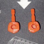 Transformers G1 Red Diaclone Sunstreaker 3D Printed Upgraded Hands L&R 5mm Port