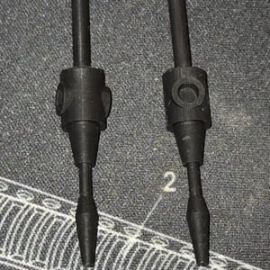 3D Printed Transformers G1 ONLY Seeker Replacement Null-Ray Set Of x2 Black