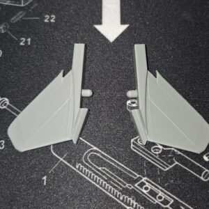 3D Printed Transformers G2 Starscream Replacement Stabilizer Wings Left & Right