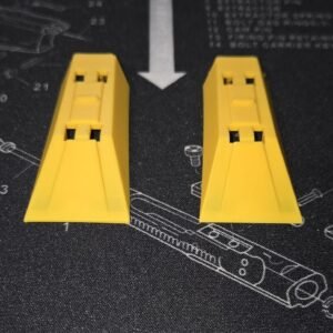 3D Printed Reproduction Transformers G1 Omega Supreme Large Front Clip Set Of x2