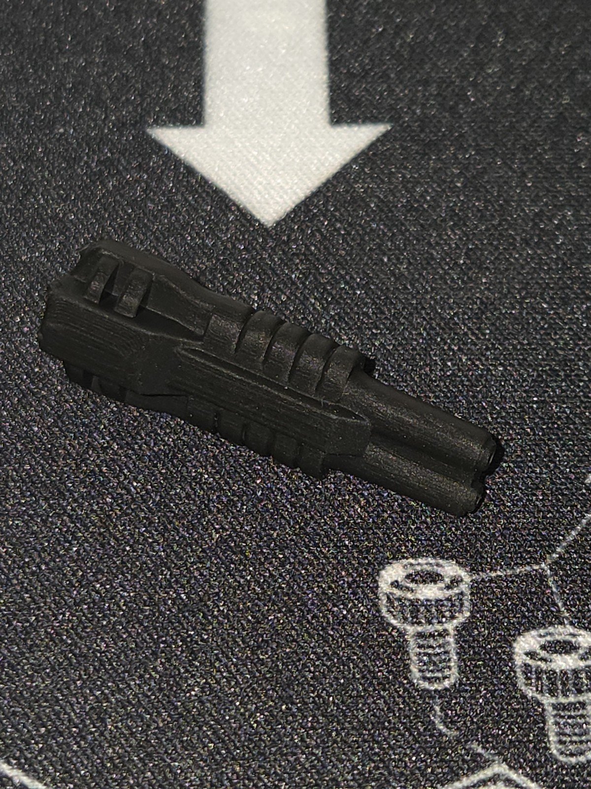 Transformers G1 Dinoking 3D Printed Replacement Small Weapons All x6 Small Guns - Image 6