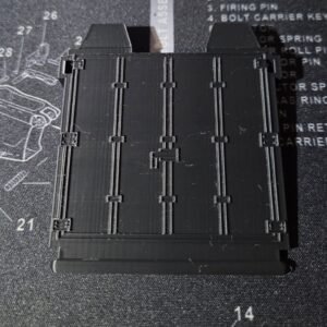 Transformers G2 Optimus Prime Scanned and 3D Printed Black Nemesis Prime Door