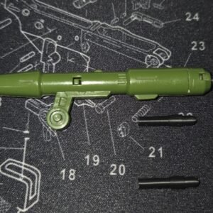 Transformers G1 Roadbuster Non-functional Missile Launcher With 3D Printed Tips
