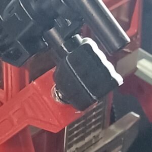 Transformers G1 Nemesis Prime 3D Printed Replacement Fist Set Left & Right Black