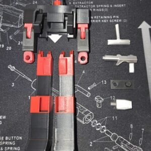 3D Printed ehobby Transformers G1 Black Ironhide Upgrade Kit Figure Only